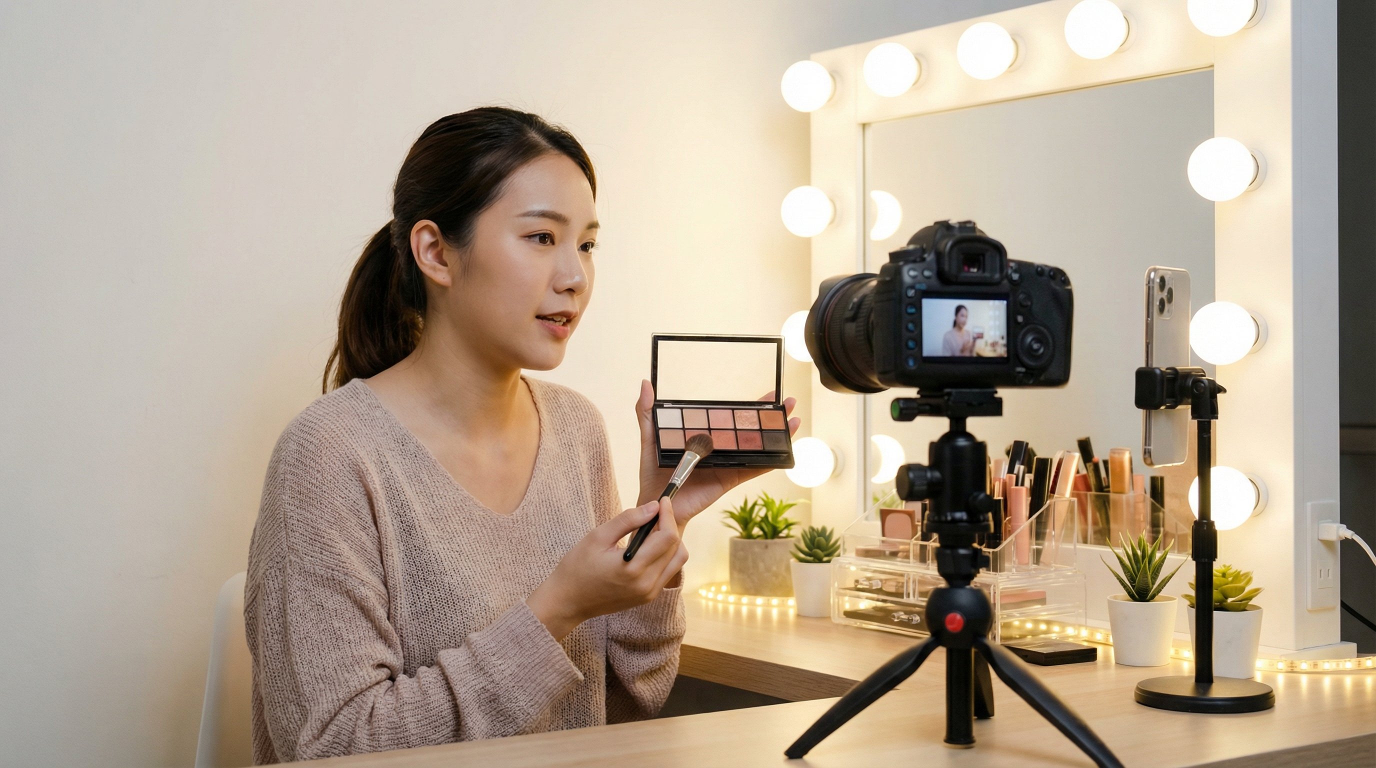 反差母狗美妆视频教程